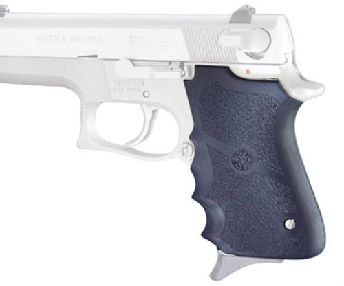 Hogue S&W 6906/Shorty 40 Rubber Grip, Finger Grooves Black