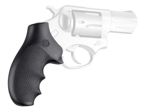 Hogue Ruger SP101 Grip Matte Black Rubber