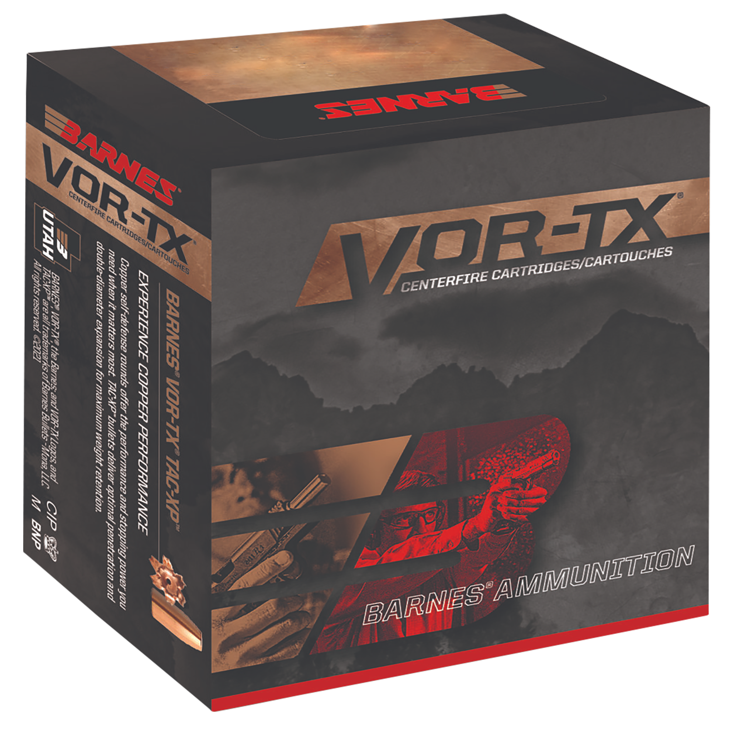 Barnes Bullets VOR-TX Handgun .44 Rem Mag 225gr XPB - Box or Case