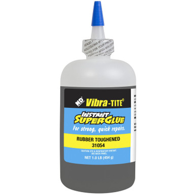 Vibra-Tite 310 Toughened Superglue: Gap Filling Black
