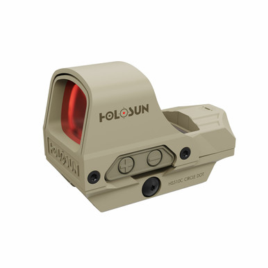 Holosun HE510C-GR-FDE Open Reflex Green Dot Sight FDE - HE510C-GR-FDE