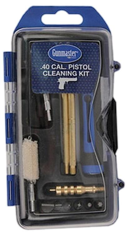 DAC Gunmaster Pistol Cleaning Kit, 14 Pieces, 40/10MM, Includes 6 Piece Driver Set