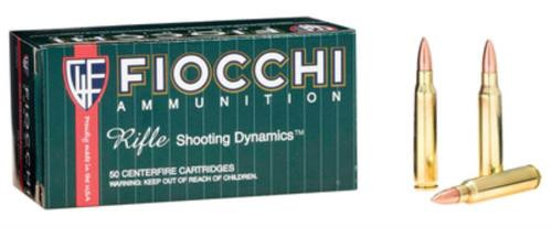 Fiocchi Shooting Dynamics .223 Rem 62gr, FMJ, Boat-tail, 50rd Box