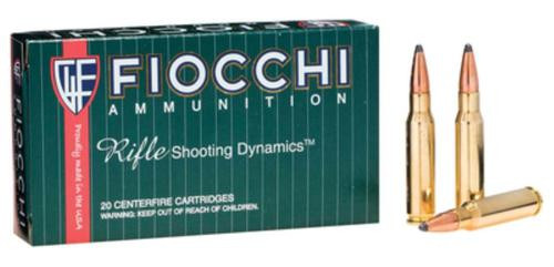 Fiocchi Shooting Dynamics .308 Winchester 165gr, Boattail Soft Point 20rd Box