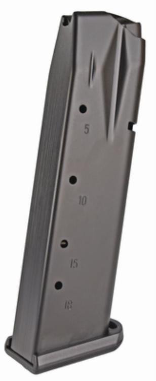 Mec-Gar Sig P226 Magazine 9mm, Flush Fit Anti-Friction Coat, 18rd