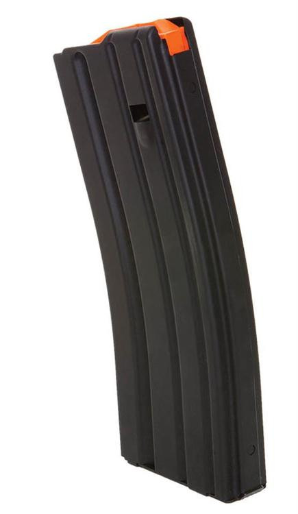DURAMAG AR Magazine, 223 Rem/556NATO, 30Rd, Black, Orange Anti-Tilt AGF Follower