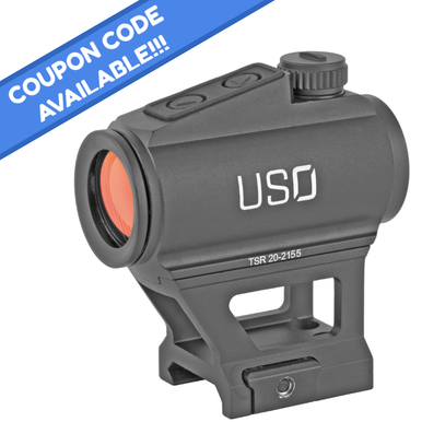 US Optics TSR-1X Red Dot - 5 MOA dot -SPECIAL CODE AVAILABLE!