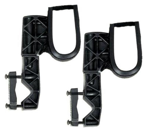 Rugged Gear ATV Gun Rack Black Glass-Filled Nylon Universal Single Hook