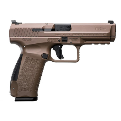 Canik TP9SF 9mm 4.46" Barrel Flat Dark Earth Cerakote Black 18rd