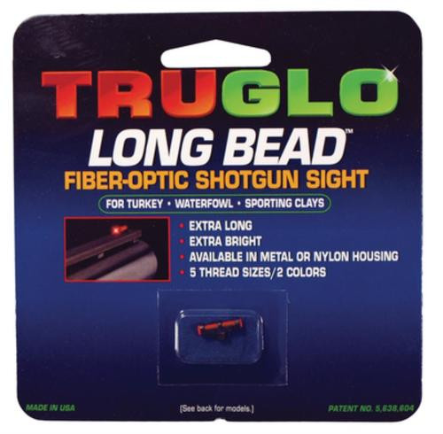 Truglo Long Bead Shotgun Sight Remington Red