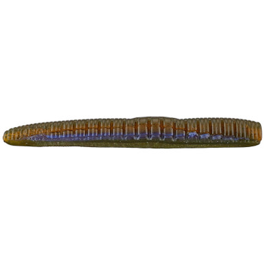 Roboworm Ned Worm Ned Rig Stickworm Aarons Green Pumpkin 4.5"