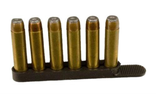 Desantis Speed Strip T11, 6 Rd, .38 Spl/.357 Mag, Two Pack, Black Polymer