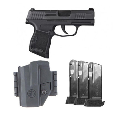 SIG SAUER P365 TACPAC 9MM PISTOL NIGHT SIGHTS -, 365-9-BXR3-TACPAC