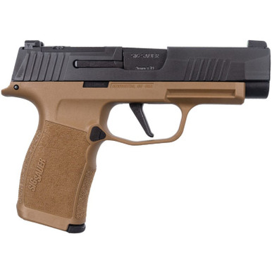 Sig Sauer P365 Xl Coyote / Black 9Mm 3.7" Barrel 12-Rounds With 3-Mags And Holster