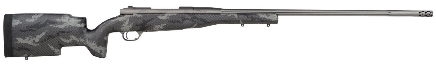 Weatherby Mark V Accumark Pro Left Hand Rifle MAP01N257WL8B, 257 Weatherby Mag, 26", Carbon Fiber Stock, Tungsten Gray Finish, 3 Rds