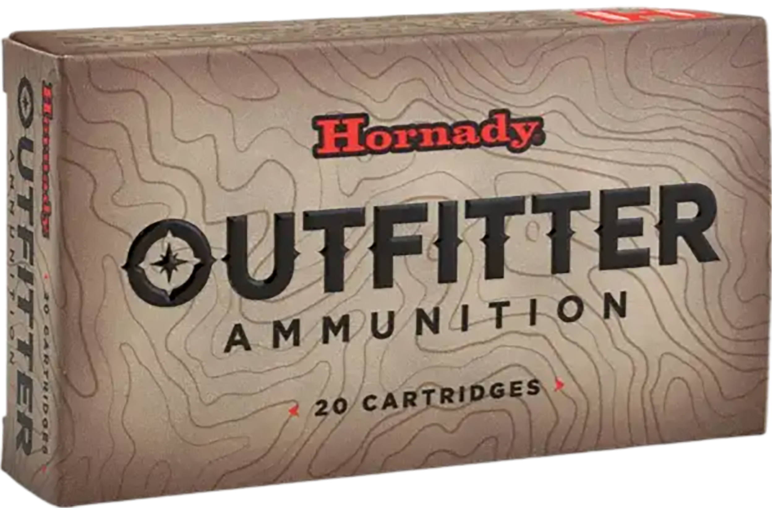 Hornady Outfitter Rifle Ammunition 811644, 30-06 Springfield, Copper Alloy eXpanding (CX), 180 GR, 2600 fps, 20 Rd/bx