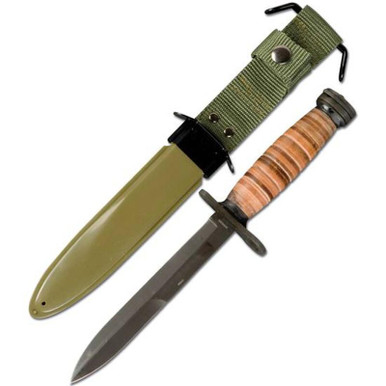German Fighter Bayonet 211132 Blade 6.75" Overall Length 12"