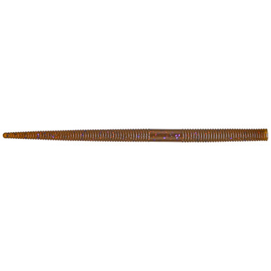 Big Bite Baits Scentsation Skinny Stick 10pk Green Pumpkin Purple Copper 5"