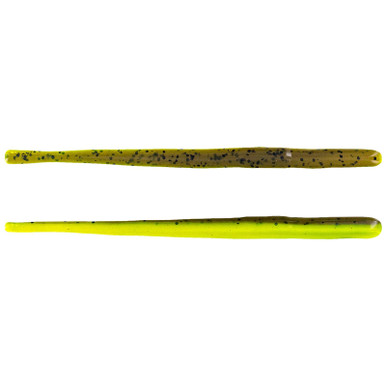 Big Bite Baits Scentsation Cliff Hanger Worm 10pk Green Pumpkin Purple Copper 5"