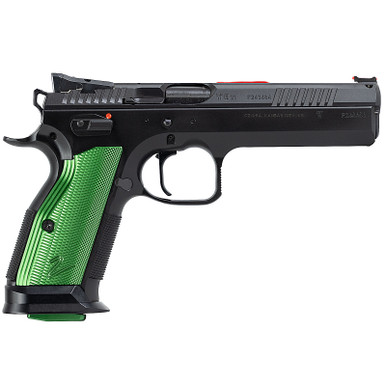 CZ 75 Tactical Sport 2 9mm 5.2" Barrel FO Front MTS Racing Green 20rd