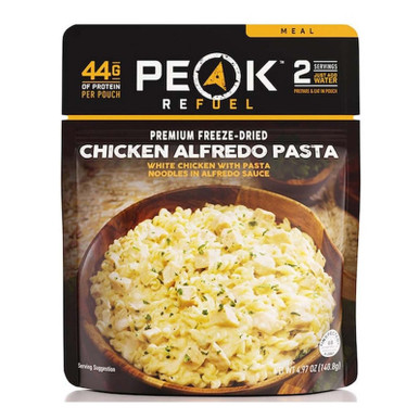 Peak Refuel Chicken Alfredo Freeze Dried Food 4.97 oz
