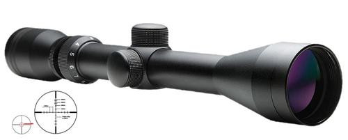 NCStar Shooter 3-9x 40mm Obj FOV, P4 Sniper Reticle, 1" Tube Diameter