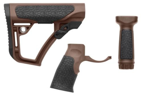 Daniel Defense Buttstock/Pistol Grip/Vertical Foregrip Combo Mil Spec+