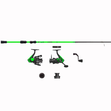 13 Fishing Code Neon- 6' 7" M Spin Combo (2000)-2 pc CNC67M