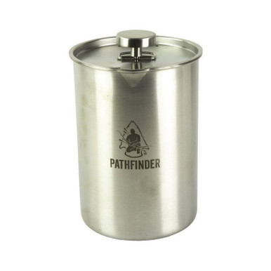 Pathfinder French Press Kit 48oz French Press Kit Stainless