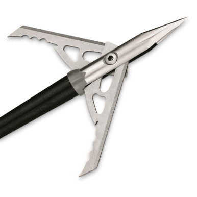 Rage Hypodermic Trypan Broadhead Titanium 100Gr 3Pk 35100