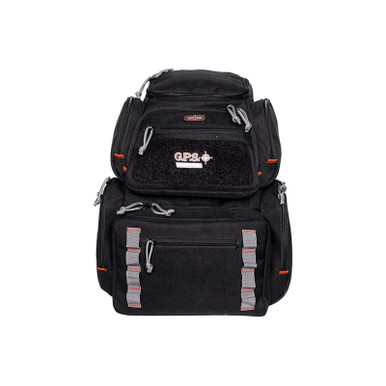 GPS Bags GPS1712BPB Pistolero Backpack Black With Gray Accents 5