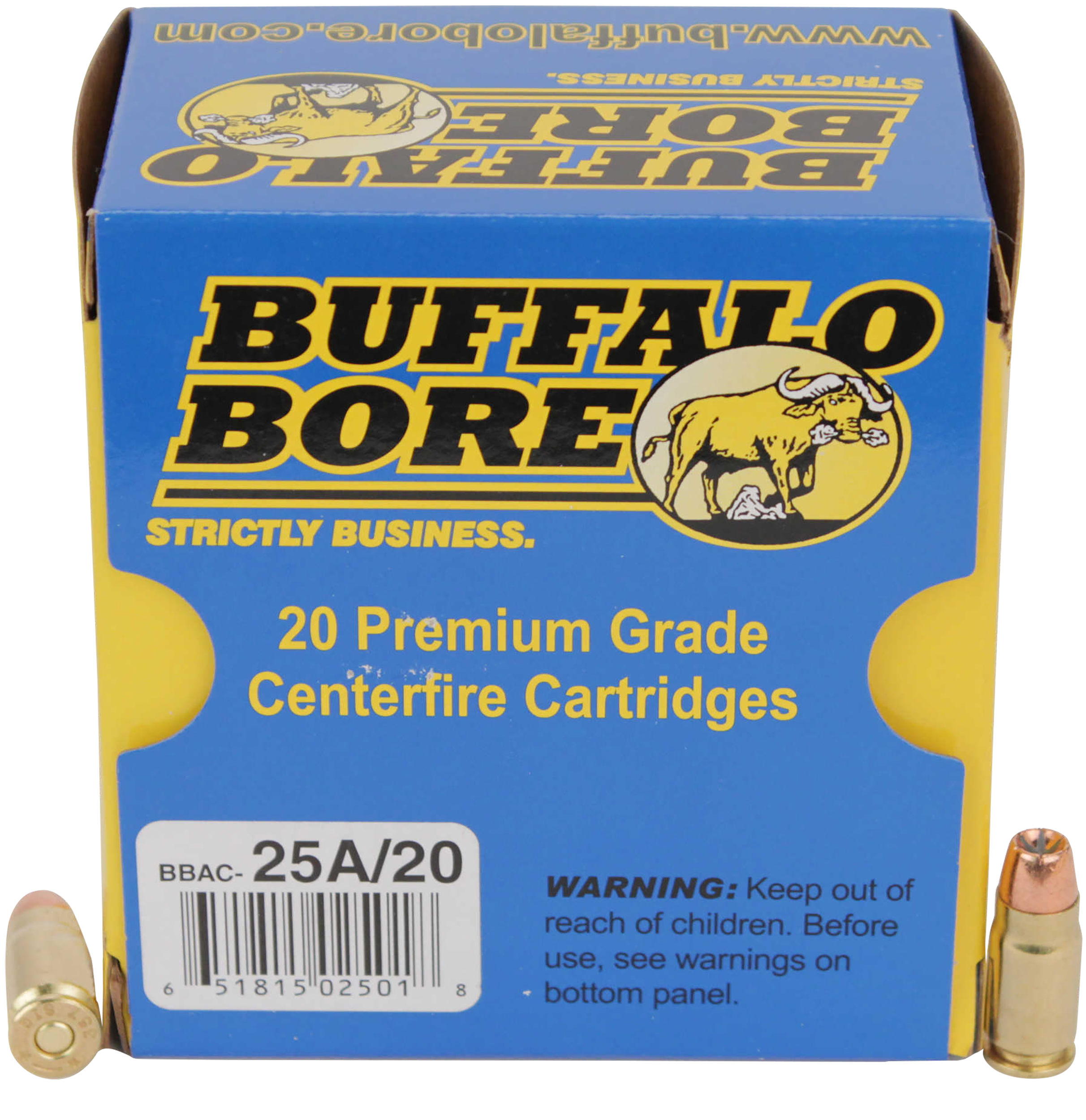 Buffalo Bore Ammunition Heavy Strictly Business 357 Sig 125gr Jacketed Hollow Point 20 Rd Box - Box or Case