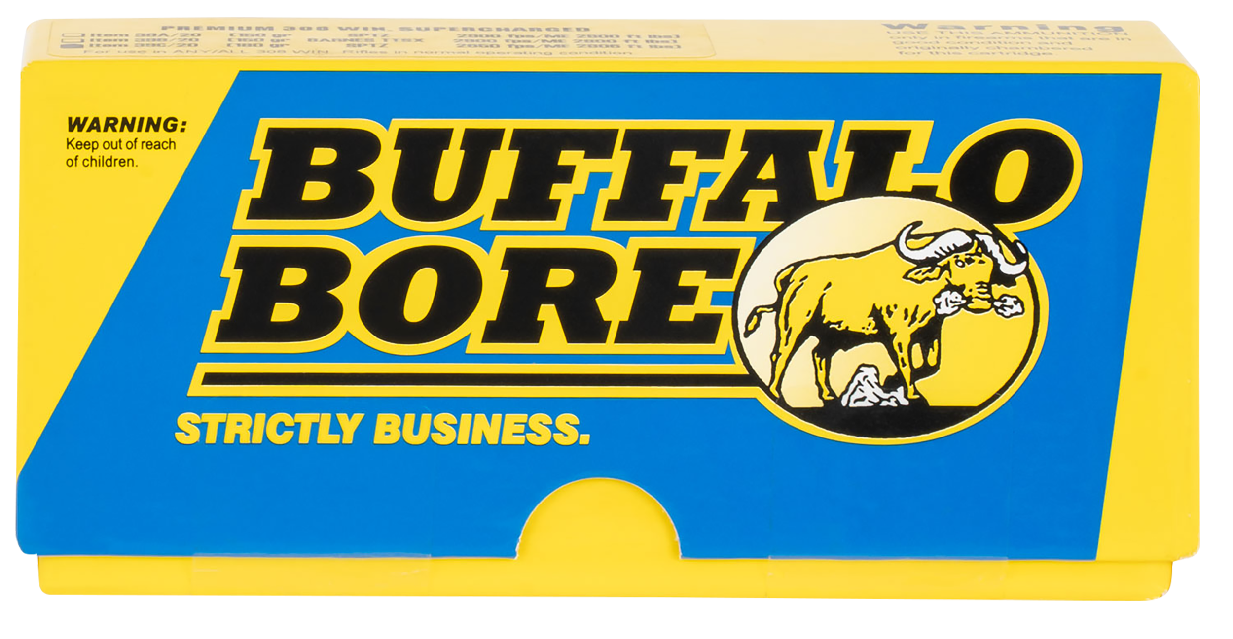 Buffalo Bore Ammunition Premium Strictly Business 308 Win 180gr Spitzer Supercharged - Box or Case