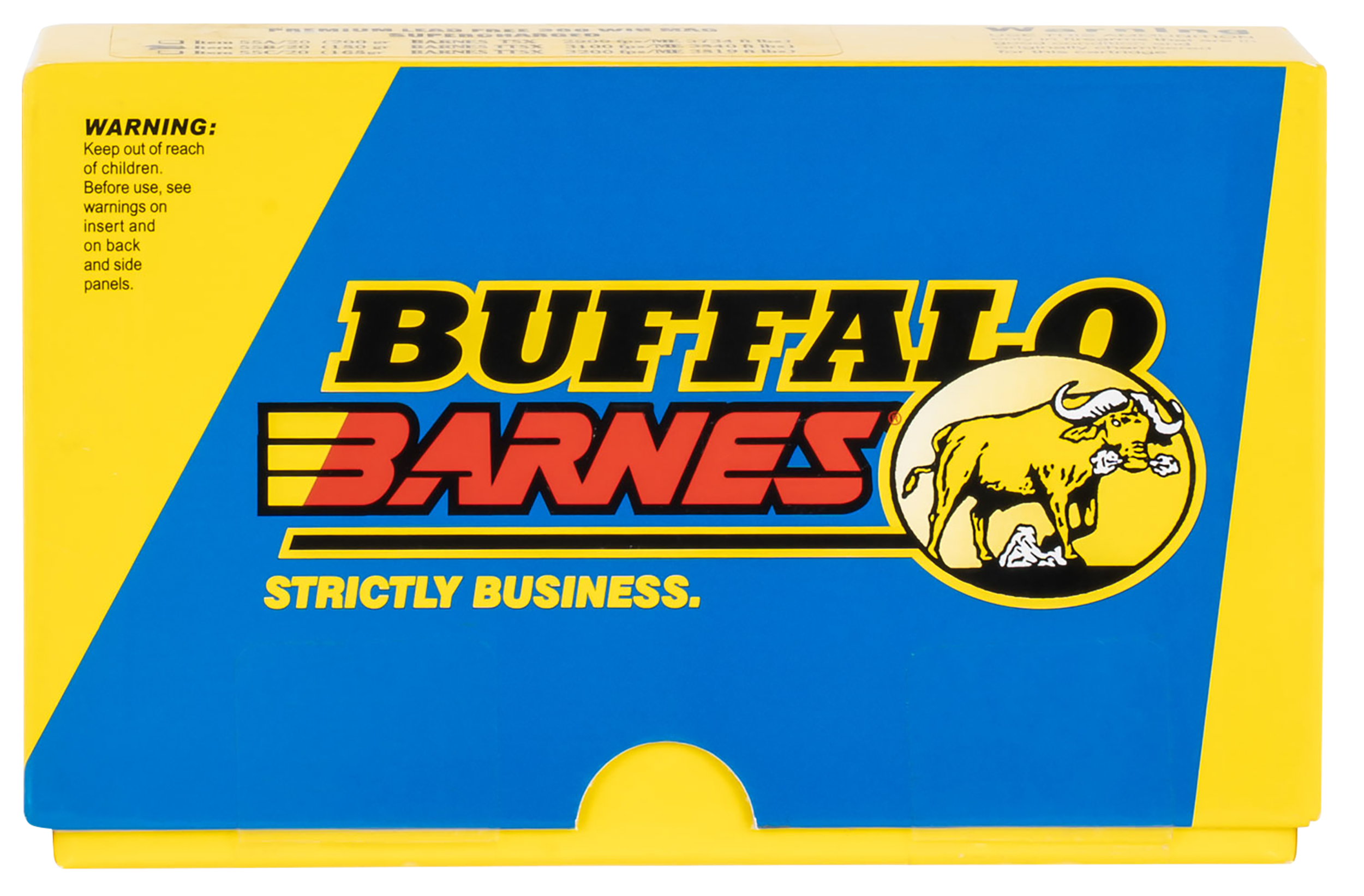 Buffalo Bore Ammunition Buffalo-Barnes Strictly Business 300 Win Mag 180gr Barnes TTSX Lead Free 20 Rd Box - Box or Case