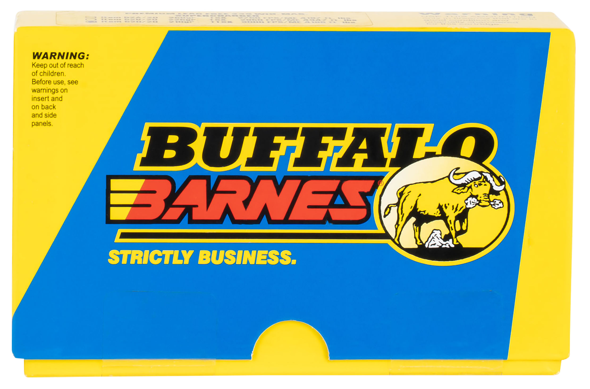 Buffalo Bore Ammunition Buffalo-Barnes Strictly Business 338 Win Mag 210gr Barnes Tipped TSX Lead Free 20 Rd Box - Box or Case