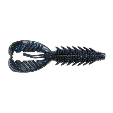 Xzone Adrenaline Craw Jr. 3.5 inch 7 pack Black Blue Flake