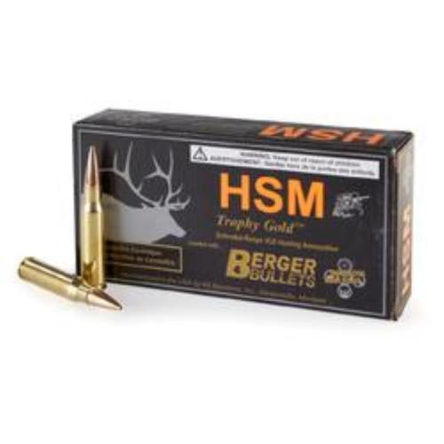 HSM Trophy Gold 7mm-08 Remington, Berger HPBT, 140 gr, 20Rds