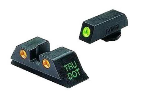 Meprolight Tru-Dot NS Fixed Glock 20/21/29/30/36/41, Tritium Green Front, Orange Rear