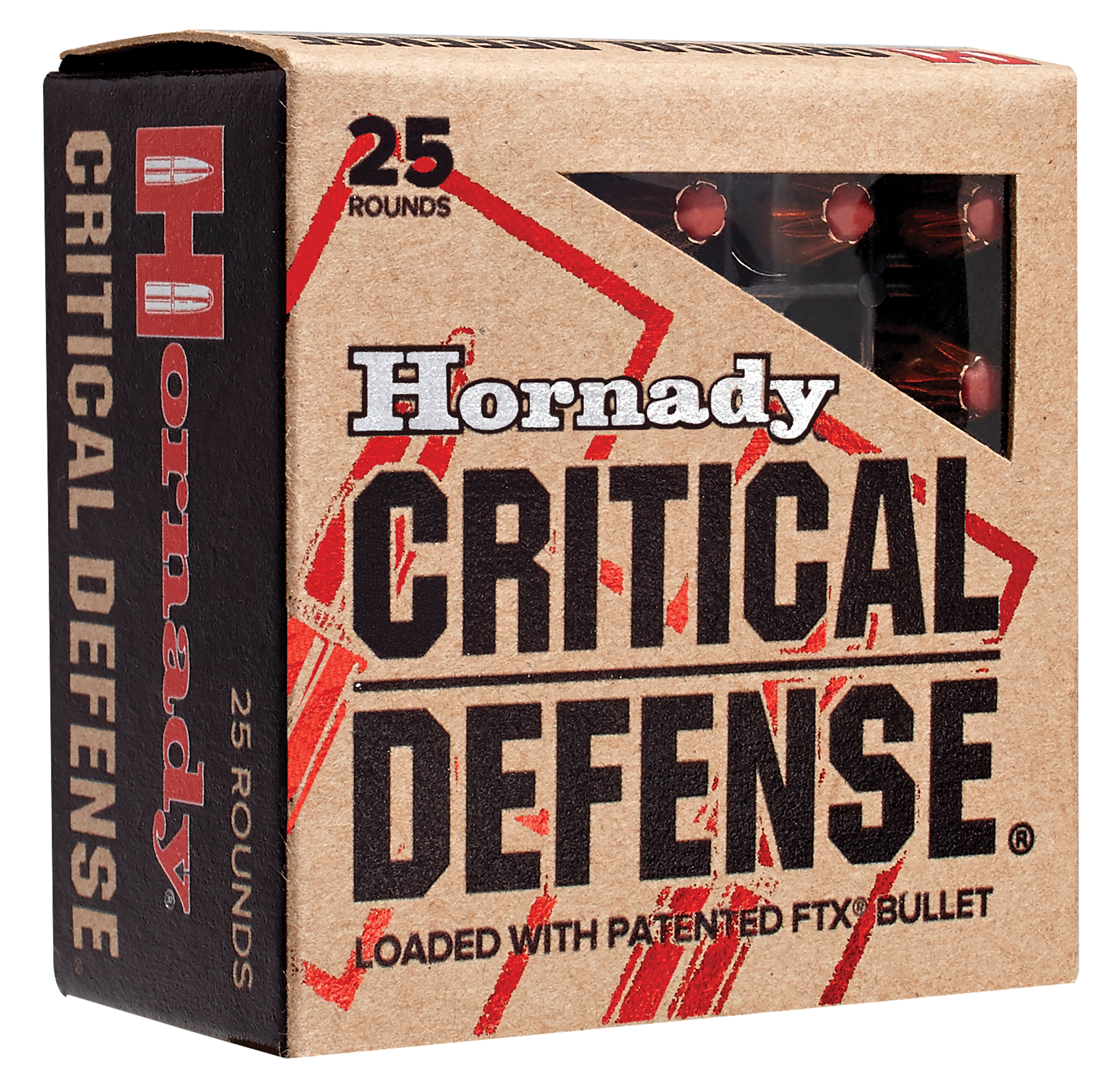 Hornady Critical Defense Lite 38 Special 90gr FTX - Box or Case