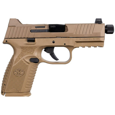 FN USA 509 Midsize Tactical Flat Dark Earth 9mm Luger 4.5" Barrel 24 Round Capacity
