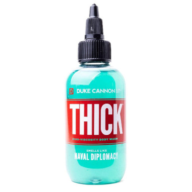 Duke Cannon Supply Co. THICK High-Viscosity Body Wash for Men Smells Like Naval Diplomacy3.4 Fl Oz
