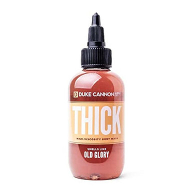 Duke Cannon Supply Co. THICK Body Wash for Men Old Glory Tobacco Cedarwood Amber 3.4 Fl Oz