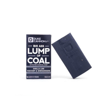 Duke Cannon Big Ass Lump of Coal Soap, Bergamot, Black Pepper, 10 oz