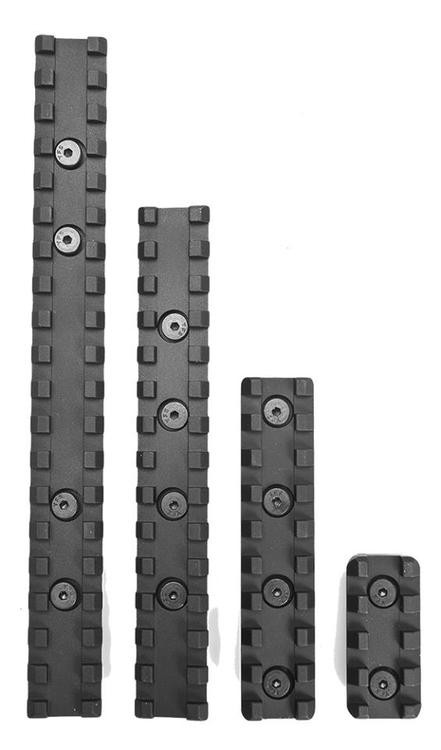 Samson Evolution Keymod Rail Kit 4" (1 Rail) 6061-T6 Anodized Alum Black