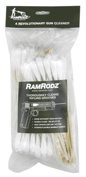 RamRodz Barrel Cleaner .50 Caliber Cotton Swab 8", 75/Pack