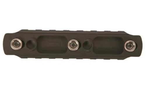 Bravo Company BCM KeyMod Picatinny Rail, 4, Aluminum, Black