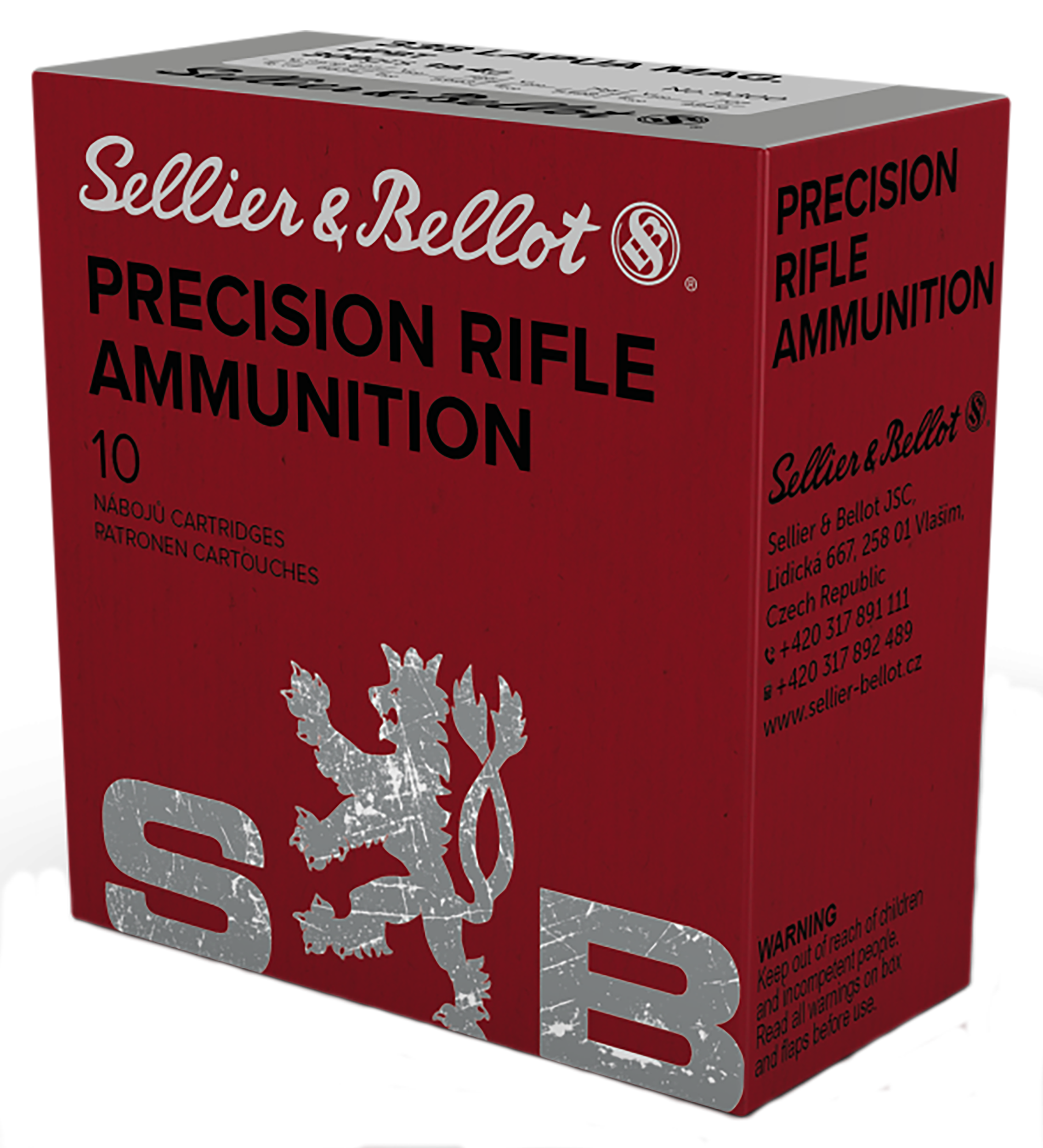 Sellier & Bellot SB338LMB 338 Lapua Magnum 300gr Hollow Point Boat Tail 10/Box - Box or Case