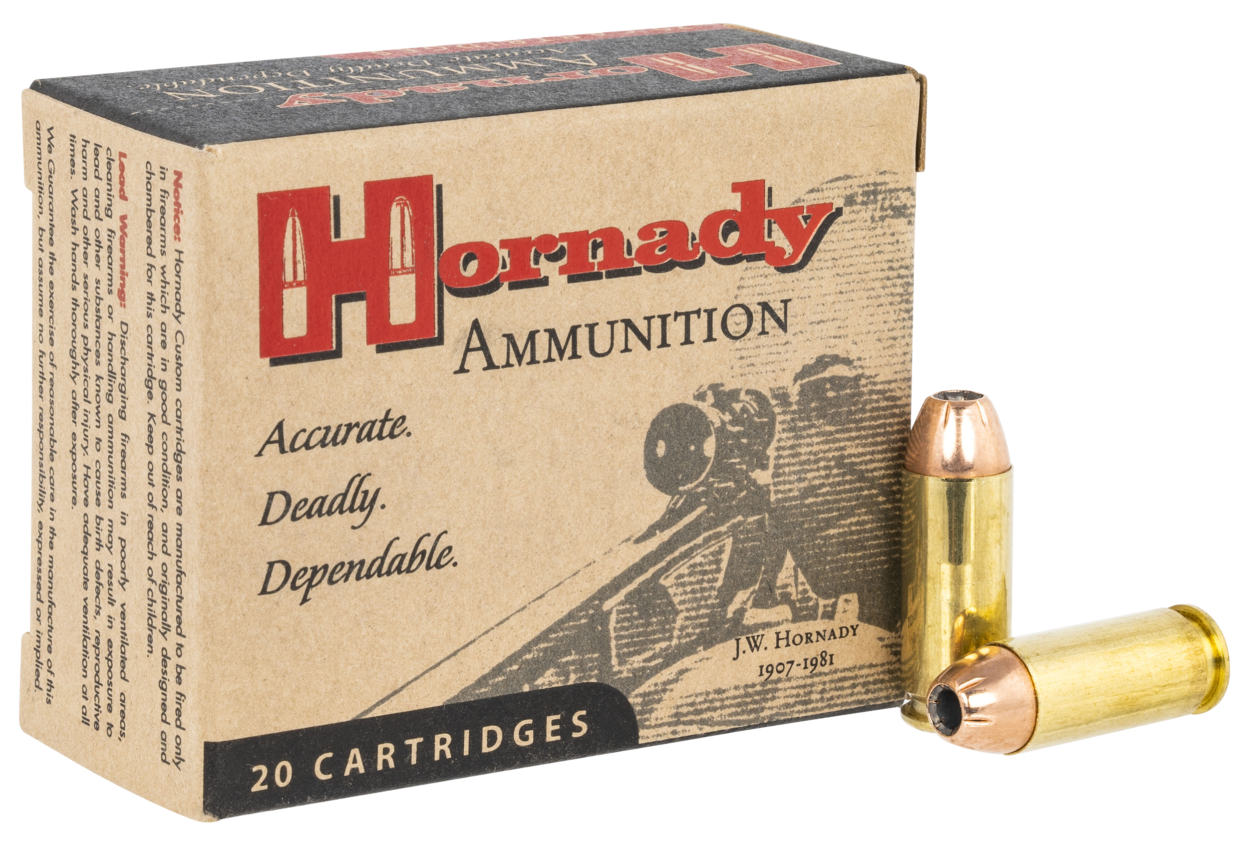 Hornady Custom 10mm Auto 180gr XTP Hollow Point - Box or Case