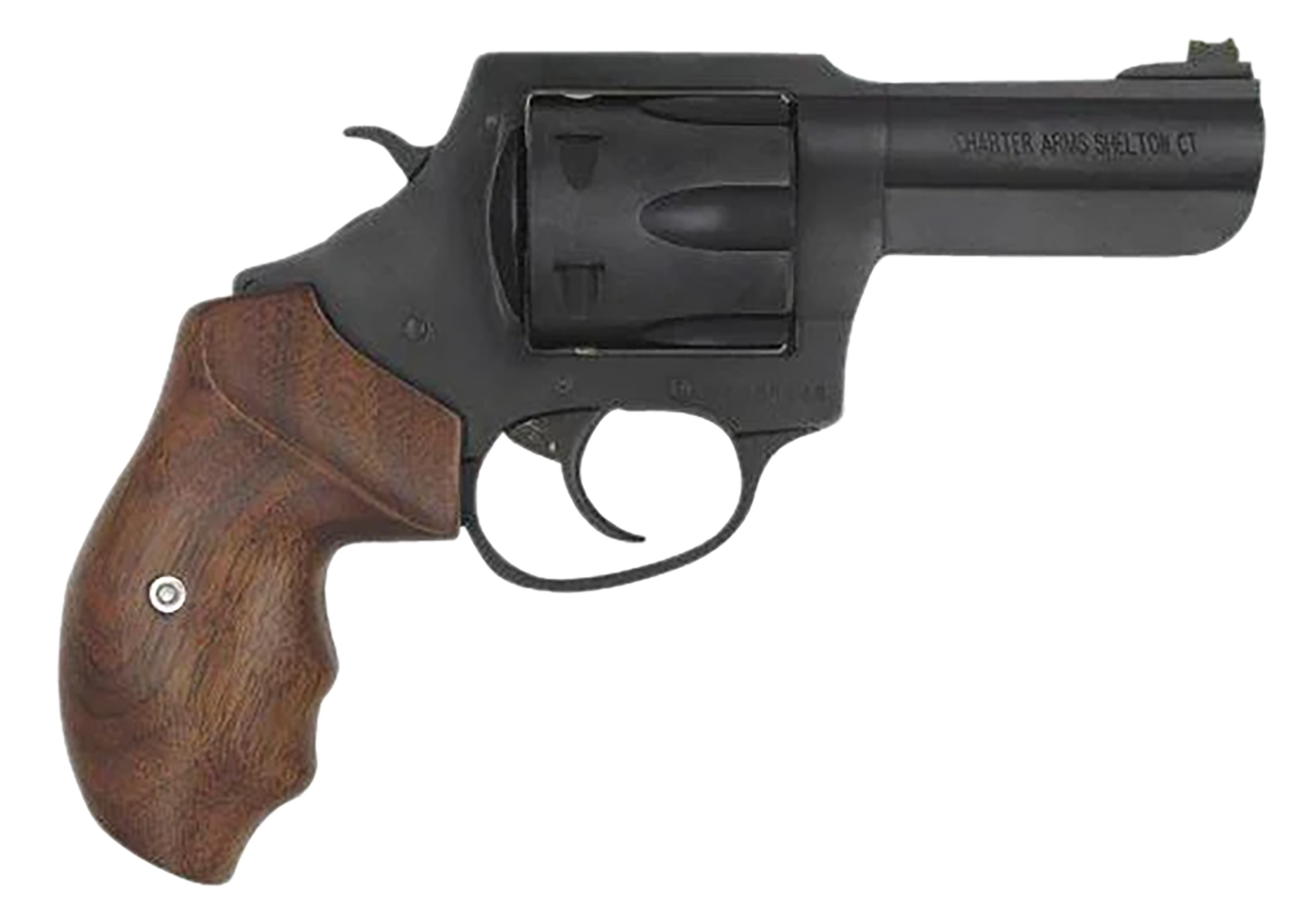 Charter Arms Professional Revolver 63270, 32 H&R Mag, 3", Walnut Grip, Black Nitride Finish, 7 Rd