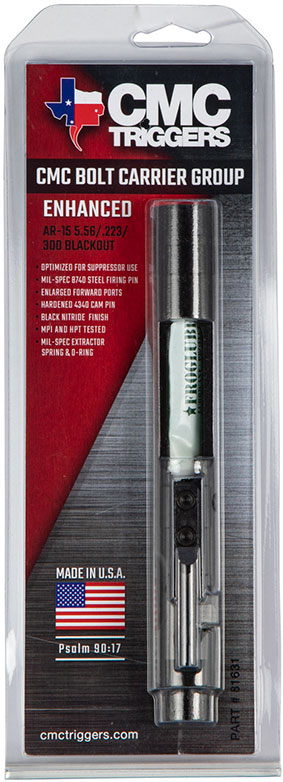 CMC Enhanced Bolt Carrier Group for .223/5.56x45mm (81631)